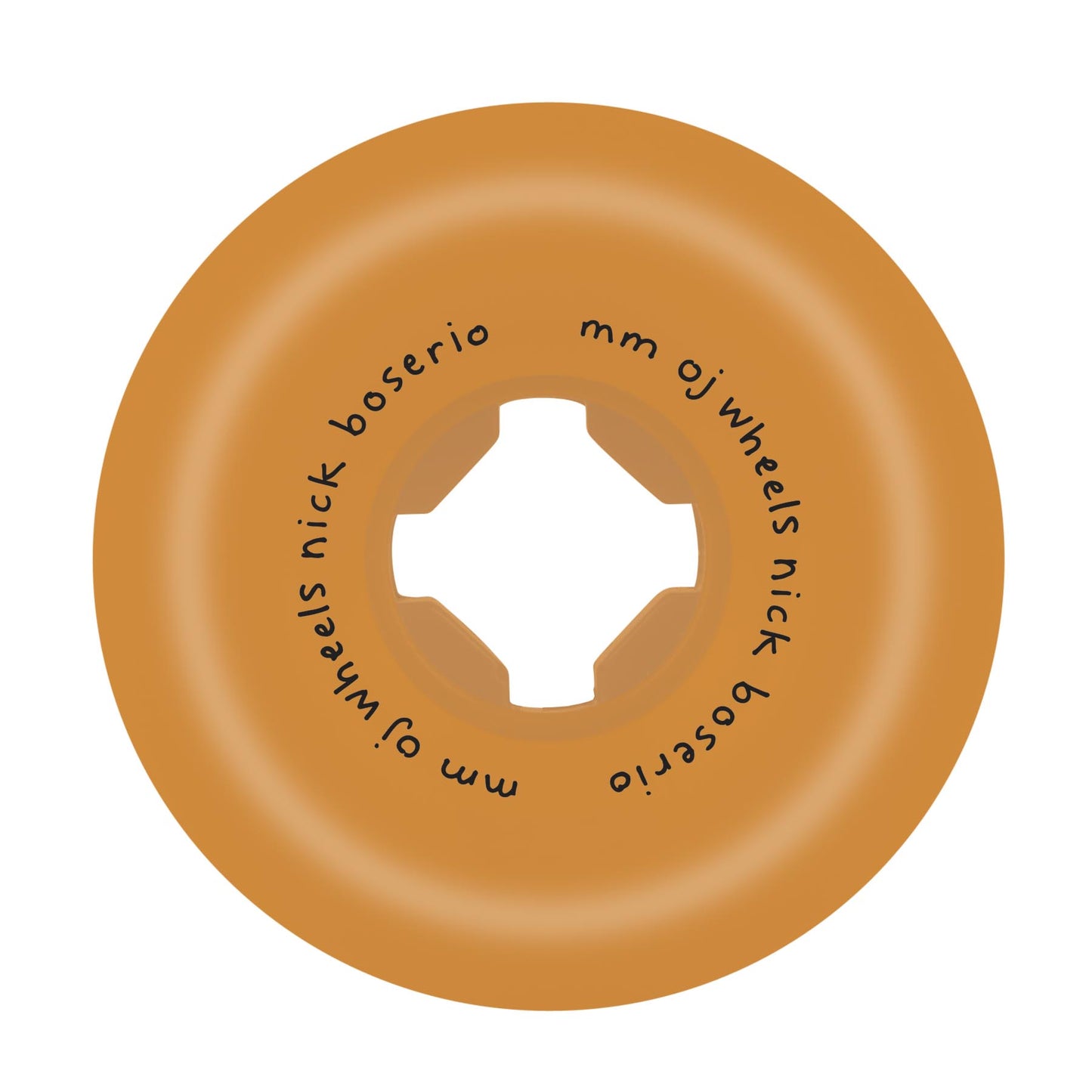 60mm Nick Boserio Sad Security Combos Orange 97a OJ Wheels