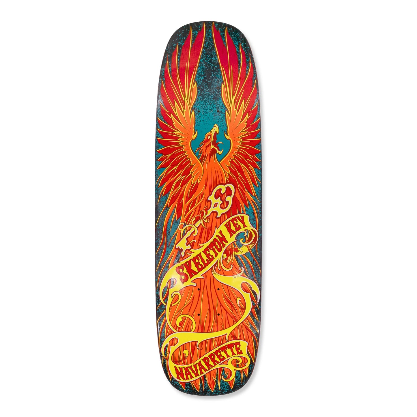 SKELETON KEY DARREN NAVARETTE PHOENIX SHAPED DECK 9.02 X 32.86
