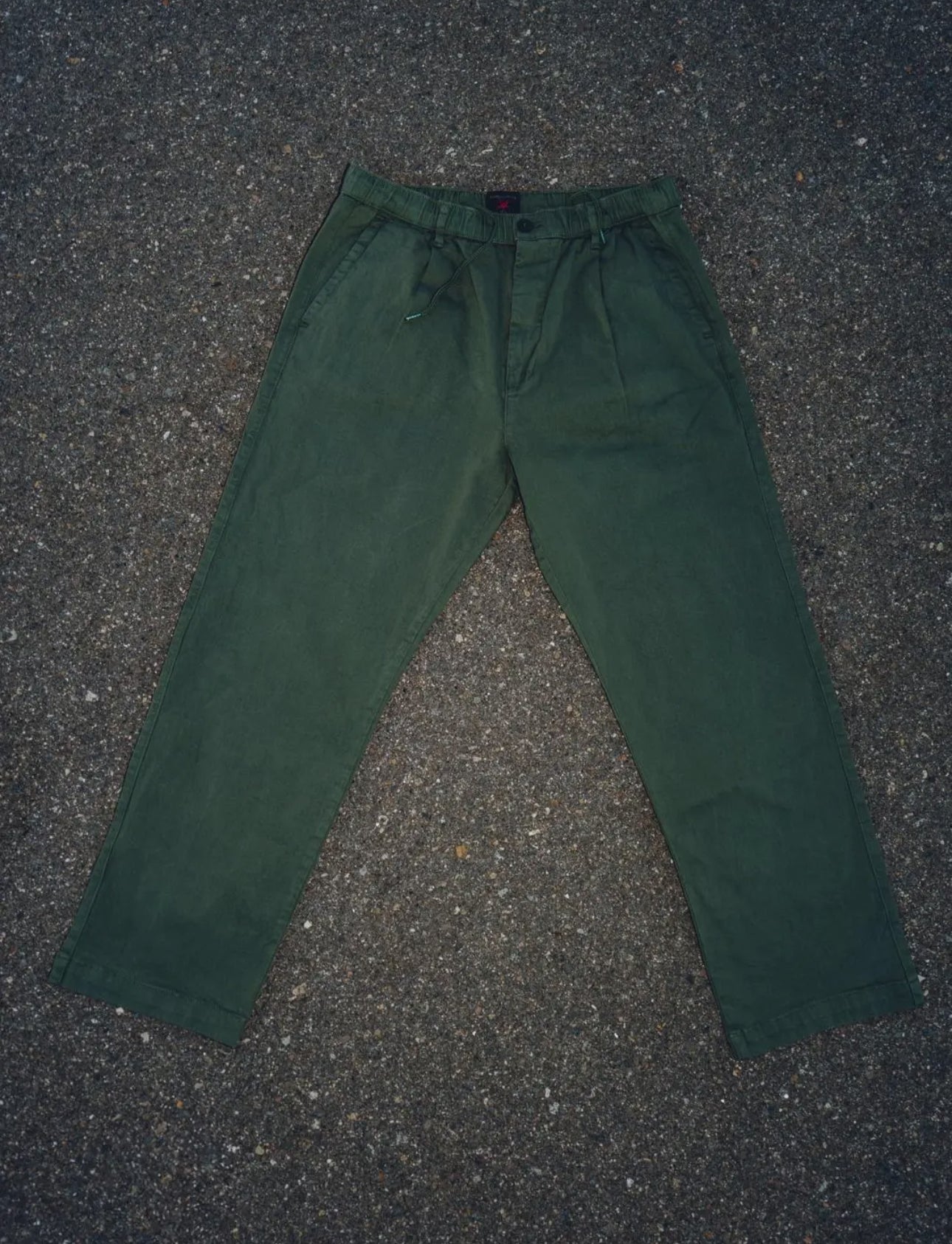 Twill Loose Fit Pants