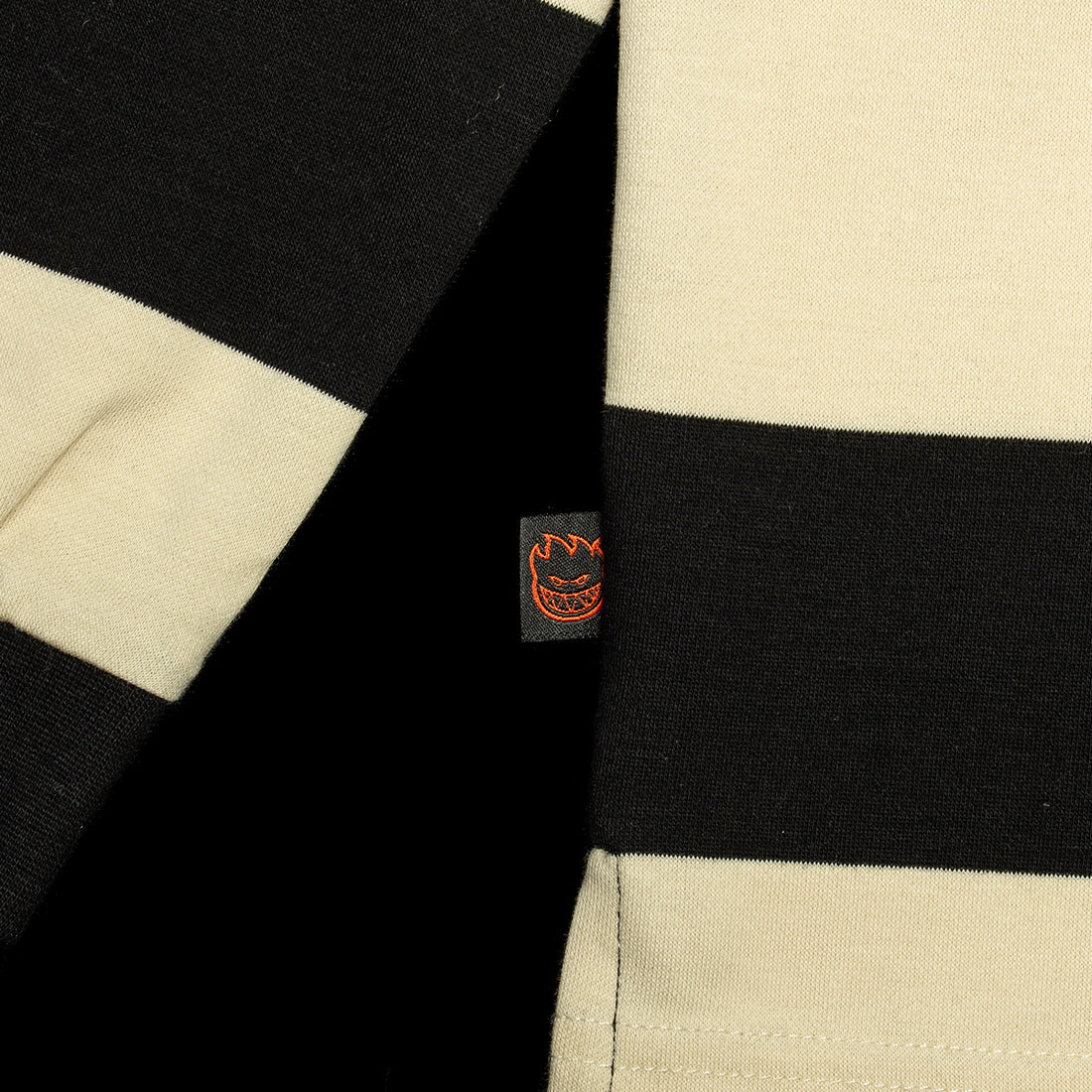 SPITFIRE BIGHEAD RUGBY OFF WHITE/BLACK