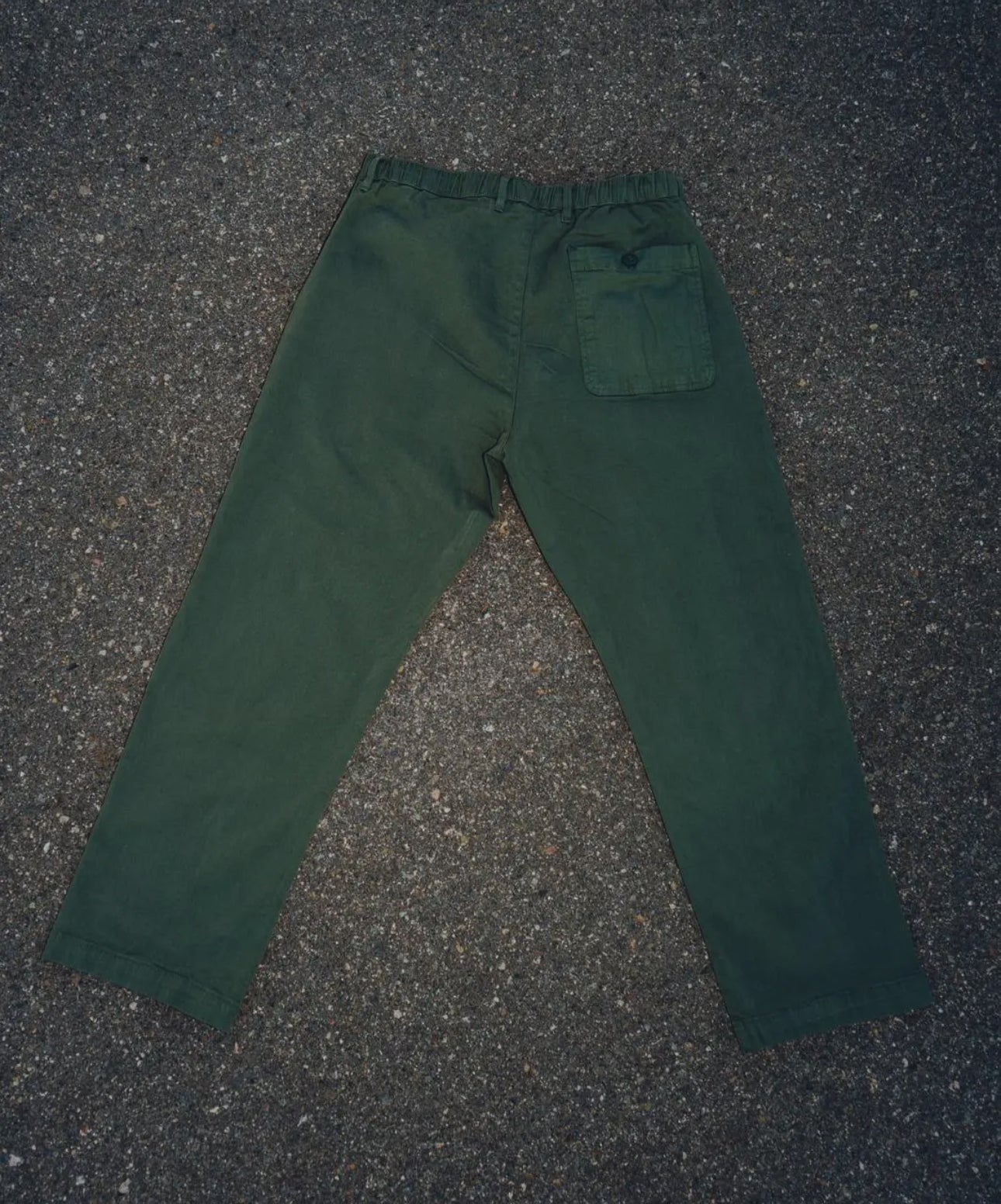 Twill Loose Fit Pants