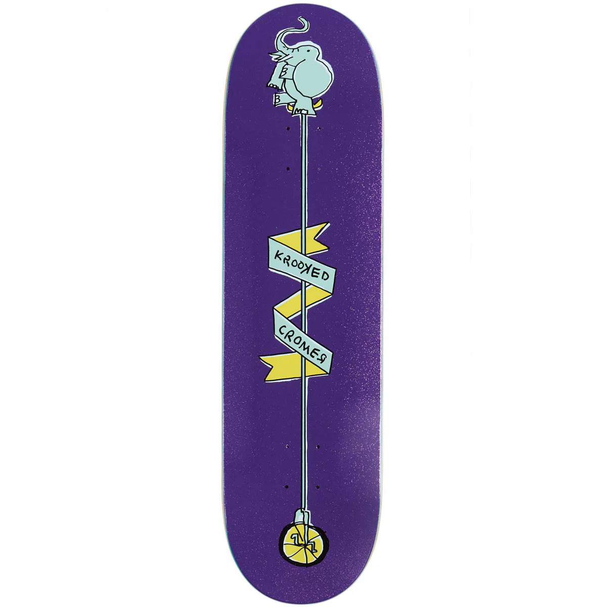 KROOKED CROMER UNICYCLE DECK 8.38