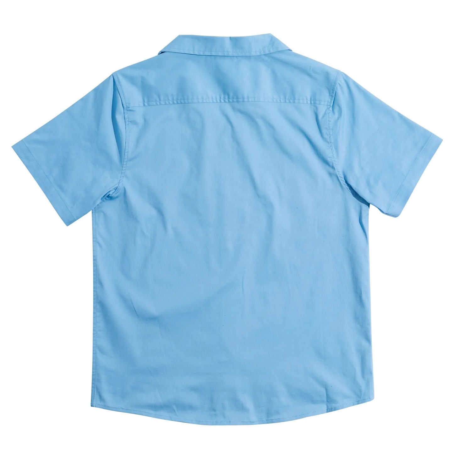 ANTI-HERO HECHO POR SKATE LIGHT BLUE WORK SHIRT