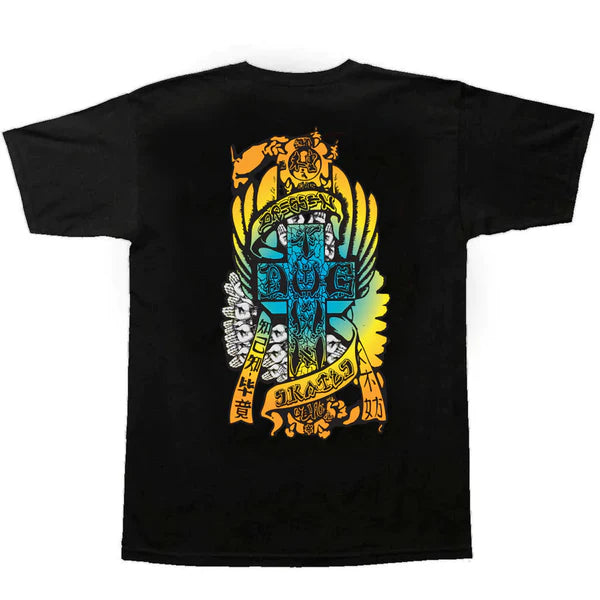 DOGTOWN ERIC DRESSEN HANDS 80S FADE BLACK SS
