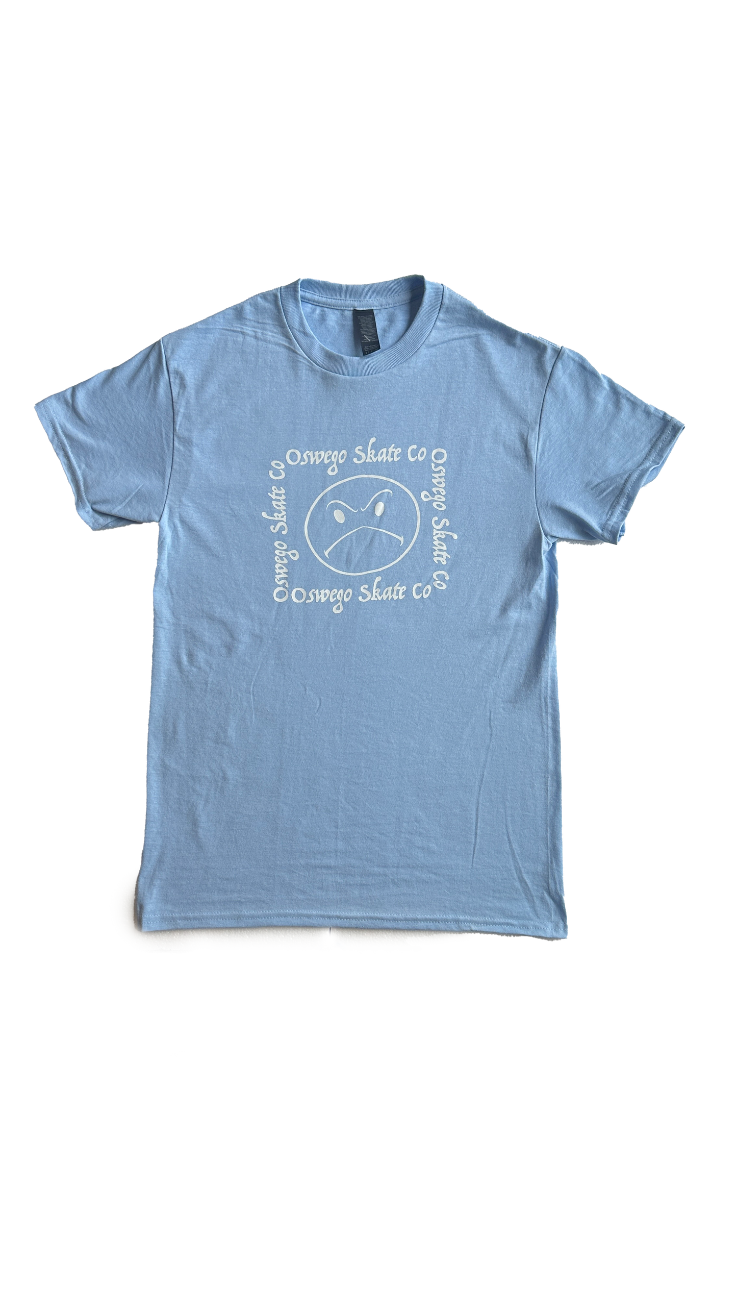 Frown SS T-Shirt Light Blue