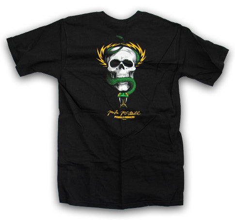 POWELL MCGILL SKULL & SNAKE BLACK SS