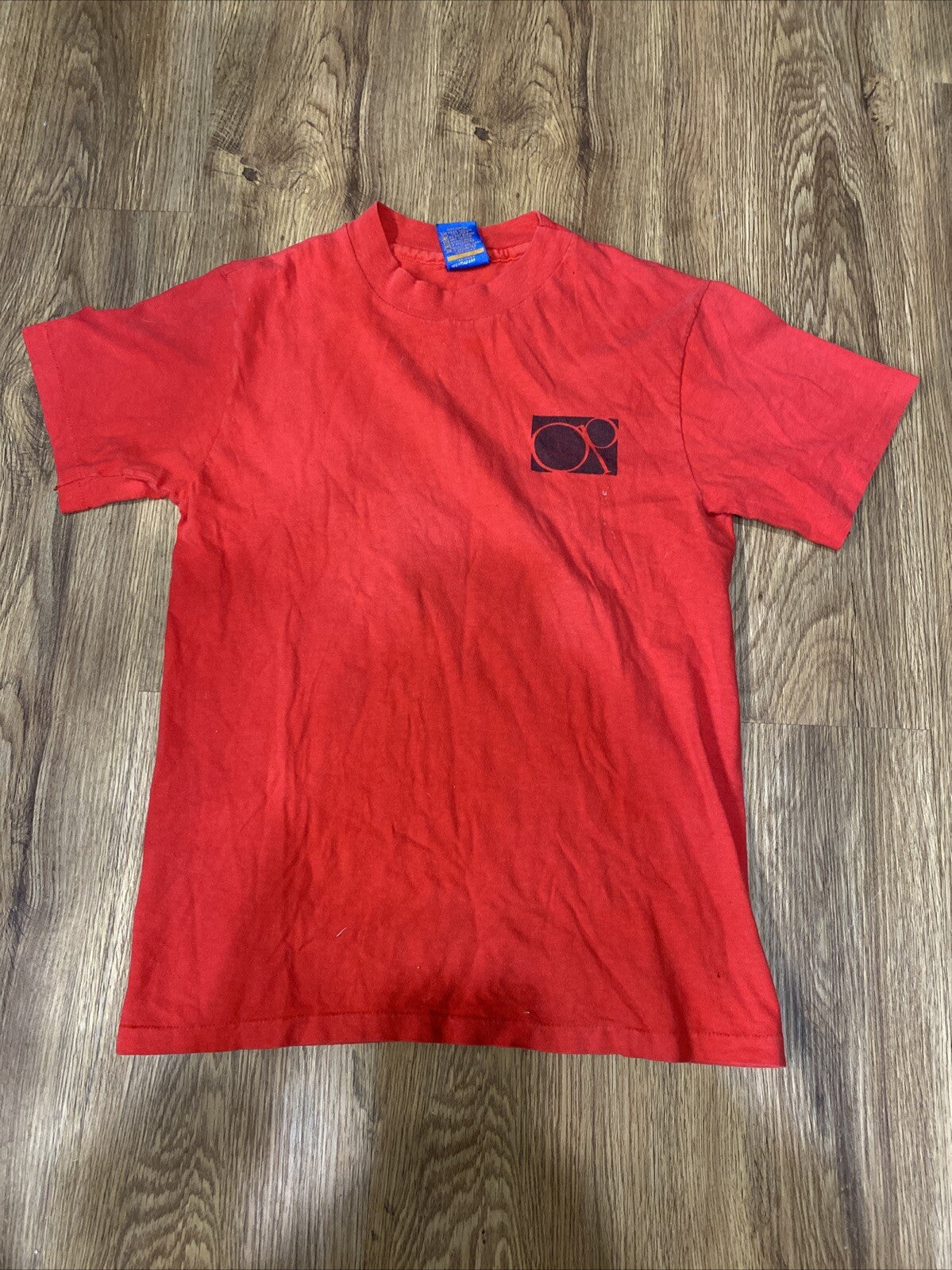 Vintage 80s Ocean Pacific OP Red Surf T Shirt Size Small