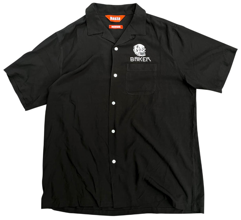 BAKER SKULL SS BUTTON UP on Sale