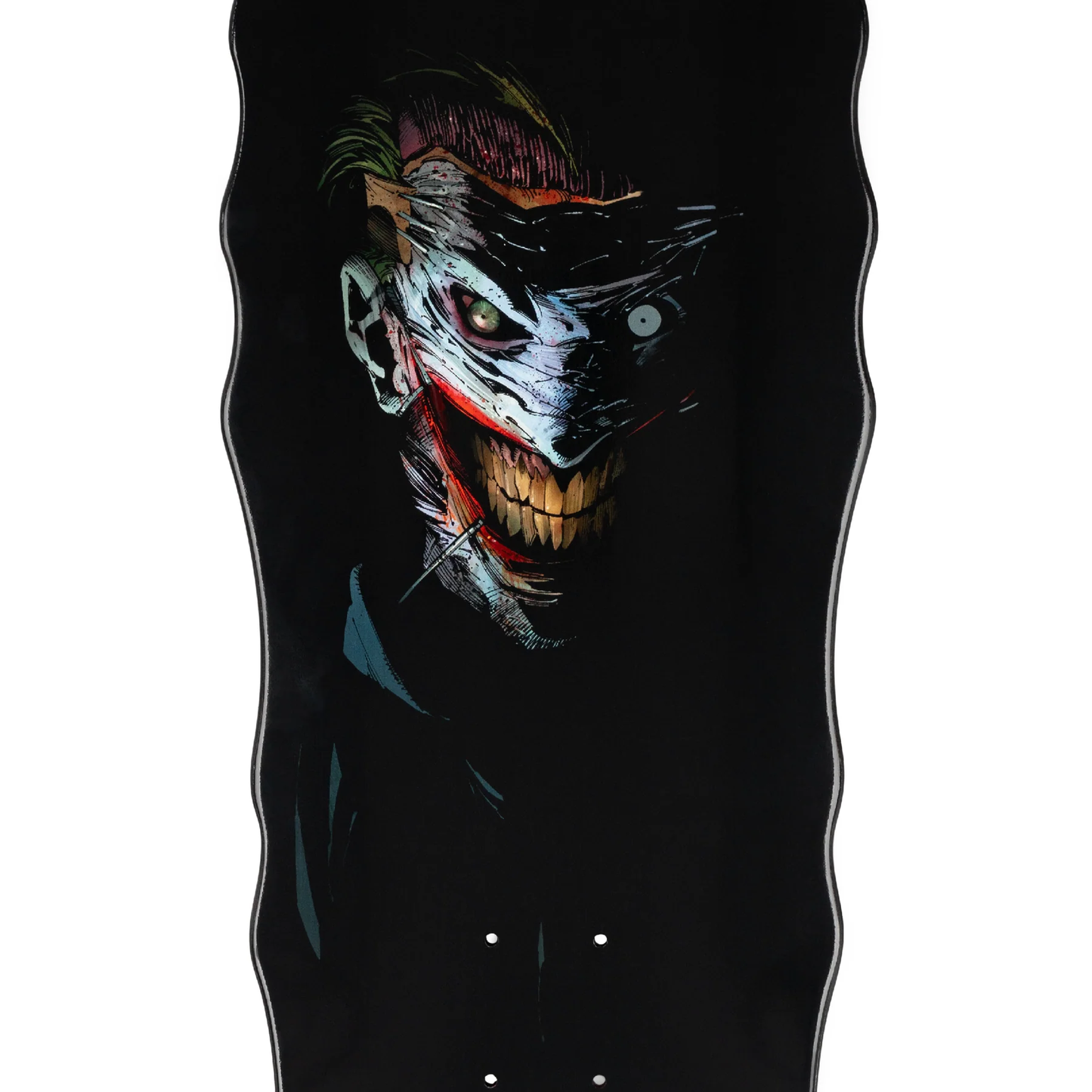 WELCOME X BATMAN JOKER ON WIDOW SHAPED DECK 10.00 X 31.00