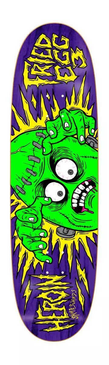 HEROIN TEAM FRIED EGG 3 SHAPED DECK 8.90