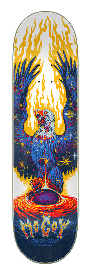 McCoy Cosmic Eagle VX Twin Deck 8.25in x 31.83in Santa Cruz Decks