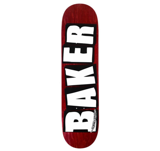 BAKER TEAM BRAND LOGO VENEERS DECK 8.25