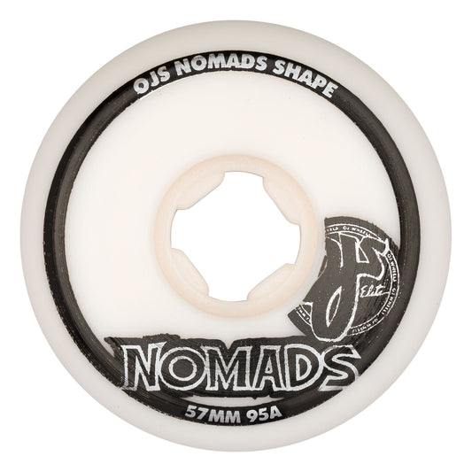 Elite White Nomads 95a OJ Wheels