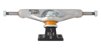 Stage 11 144 Hollow Grant Taylor Barcode Silver Black Standard Trucks Independent (Pair)