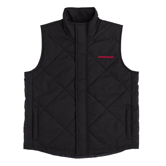 Holloway Vest Puffy Top Black Mens Independent