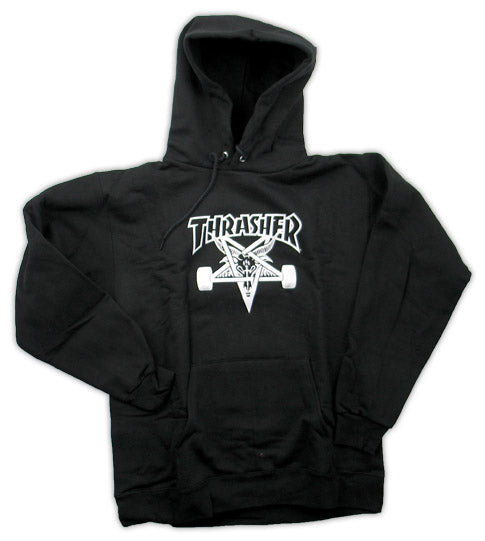 THRASHER SK8 GOAT BLACK HD/SWT