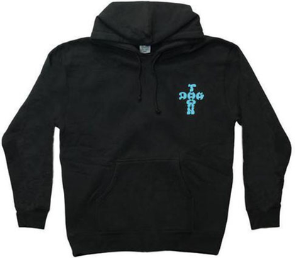 DOGTOWN CROSS LOGO COLOR BLACK/BLUE HD/SWT Medium