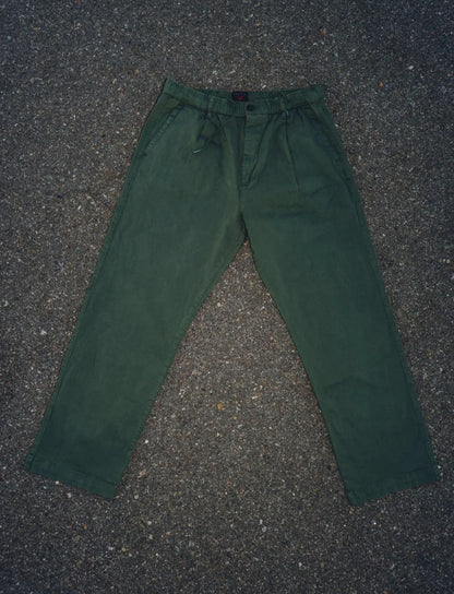 Twill Loose Fit Pants
