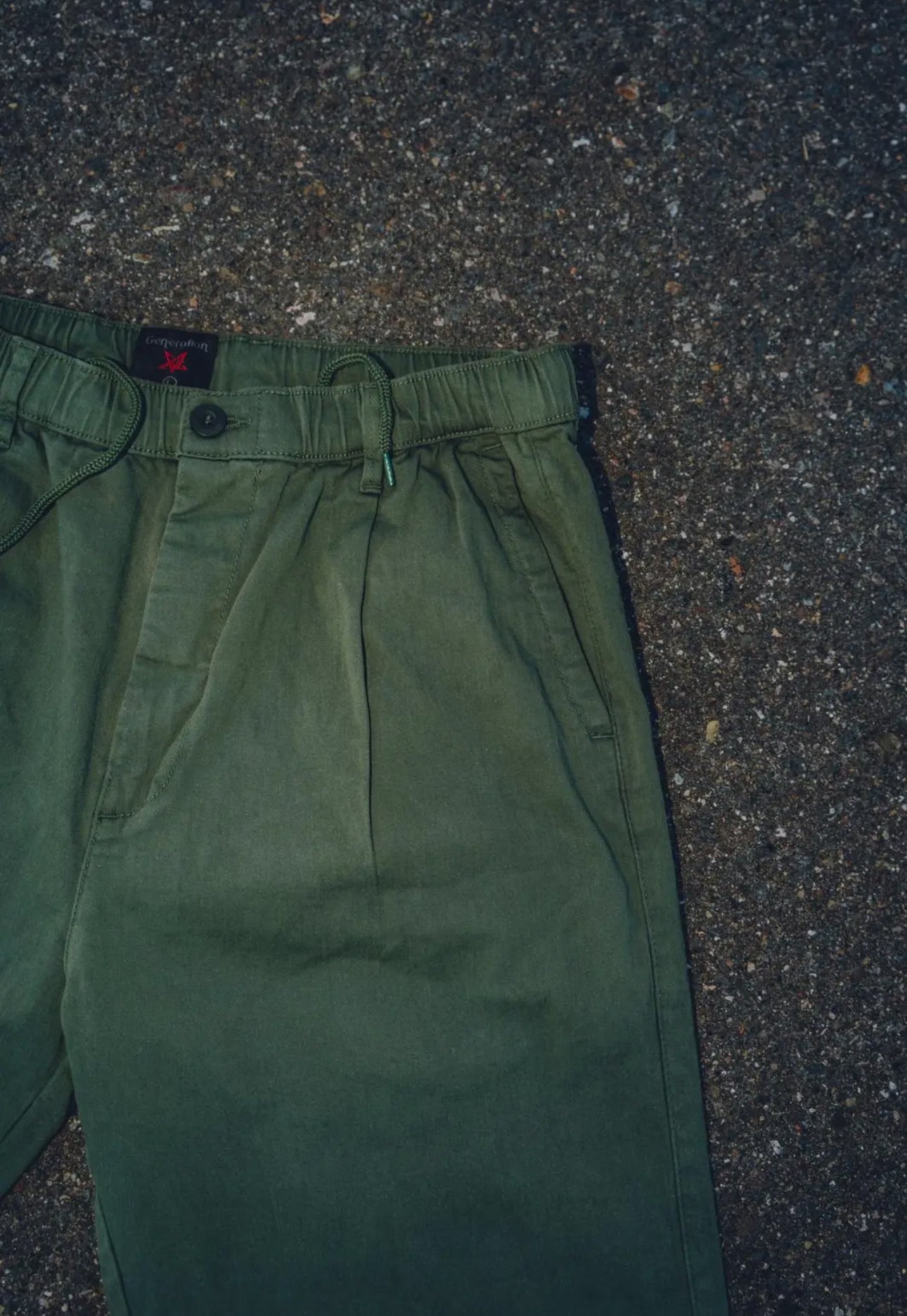Twill Loose Fit Pants