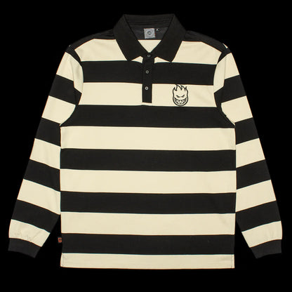 SPITFIRE BIGHEAD RUGBY OFF WHITE/BLACK