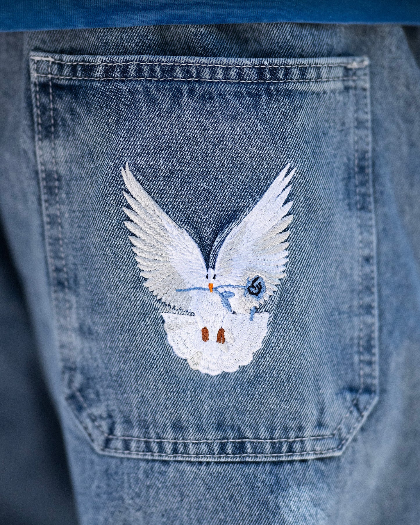 APRIL DOVE JEANS BLUE 32