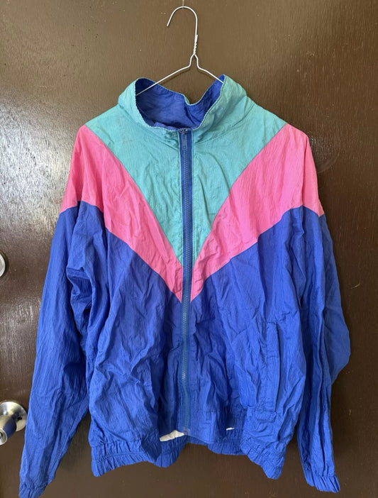 90s Vintage Windbreaker Jacket
