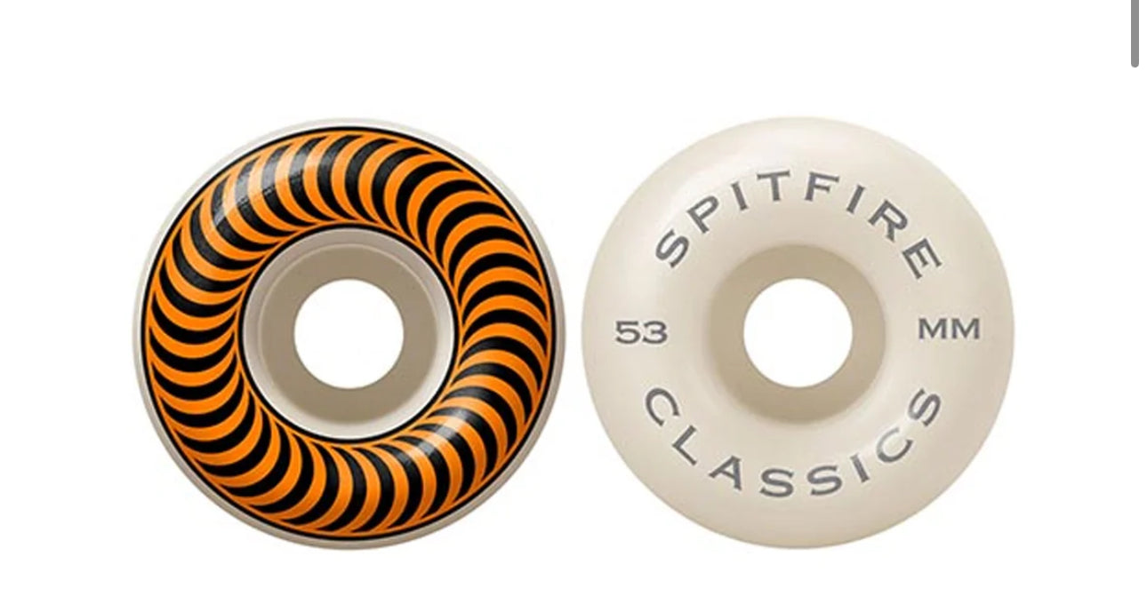 SPITFIRE FORMULA FOUR CLASSIC 53MM 101D (Set of 4)