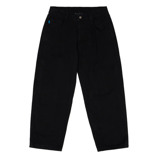 WKND TUBES WASHED BLACK PANTS