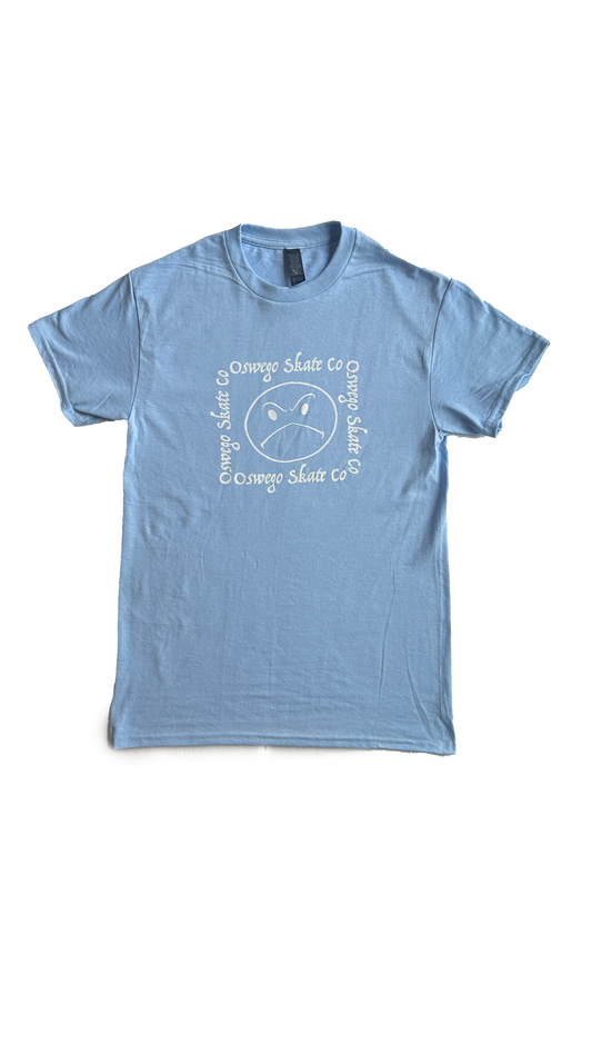 Frown SS T-Shirt Light Blue