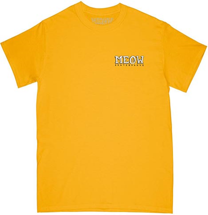 MEOW BAR LOGO GOLD SS