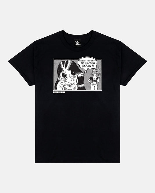 THRASHER X TOY MACHINE B.T.H. WHITE SS T Shirt