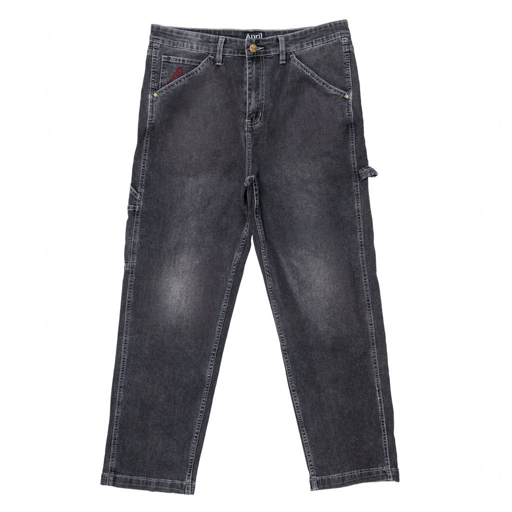 APRIL CARPENTER JEANS WASHED BLACK 32