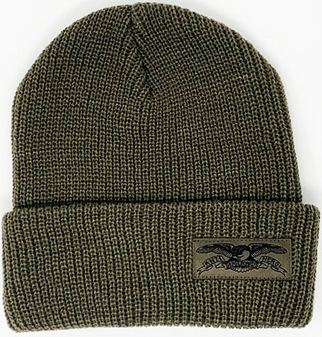 ANTI-HERO STOCK EAGLE CUFF BEANIE OLIVE