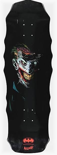 WELCOME X BATMAN JOKER ON WIDOW SHAPED DECK 10.00 X 31.00
