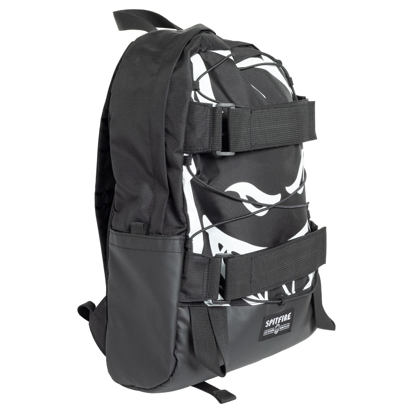 SPITFIRE BIGHEAD DAY SKATE BACKPACK  BLACK/WHITE