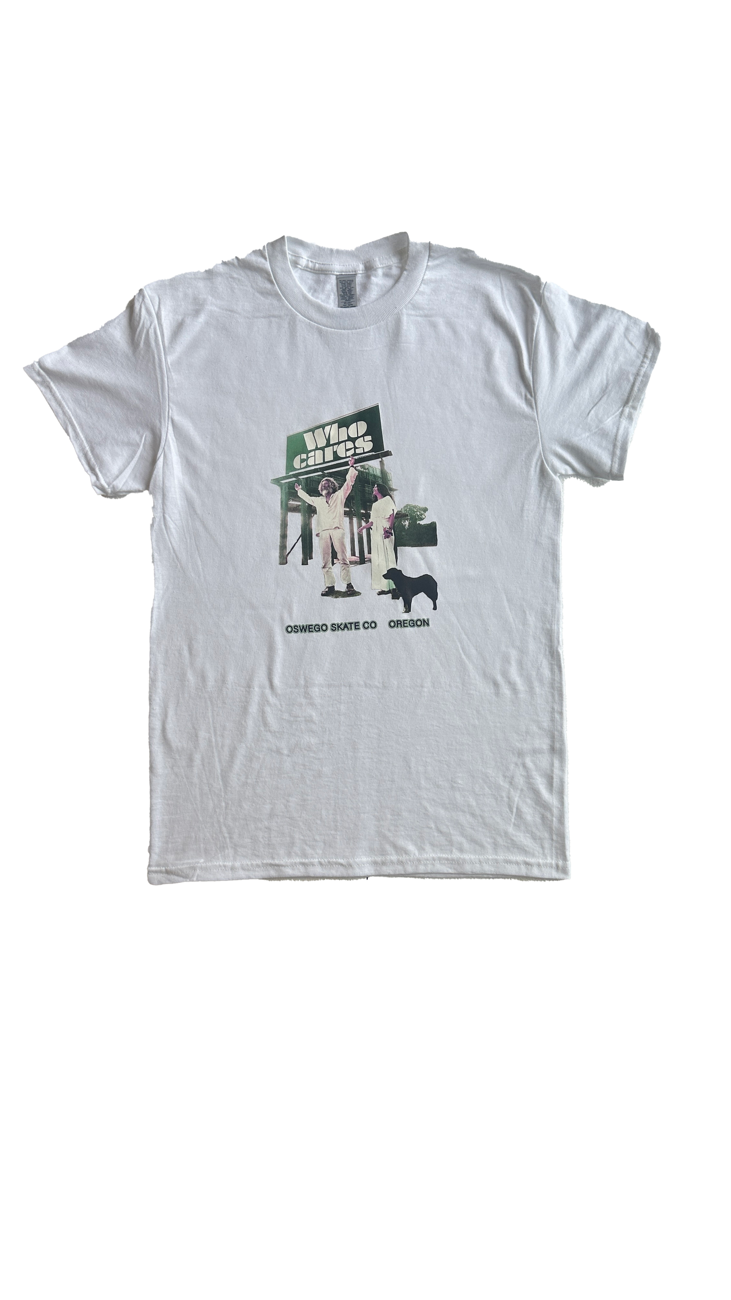 Who Cares SS T Shirt White